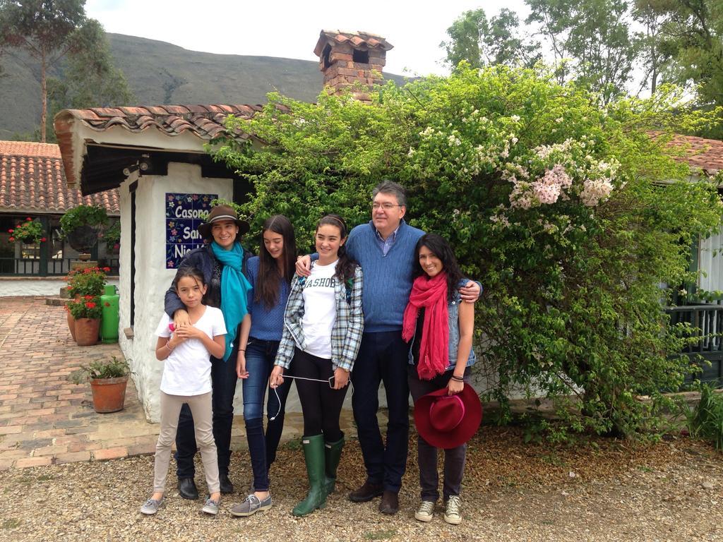 Casa San Nicolas Villa de Leyva Esterno foto