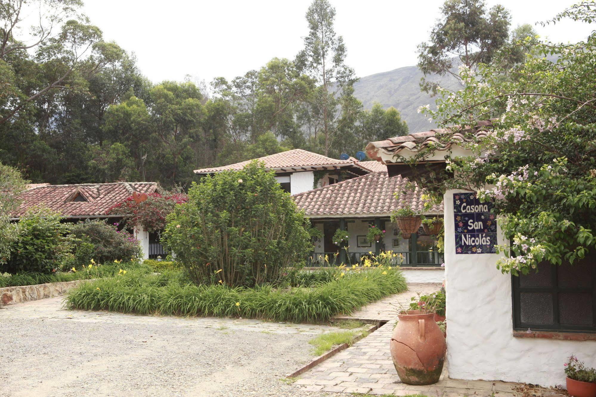 Casa San Nicolas Villa de Leyva Esterno foto