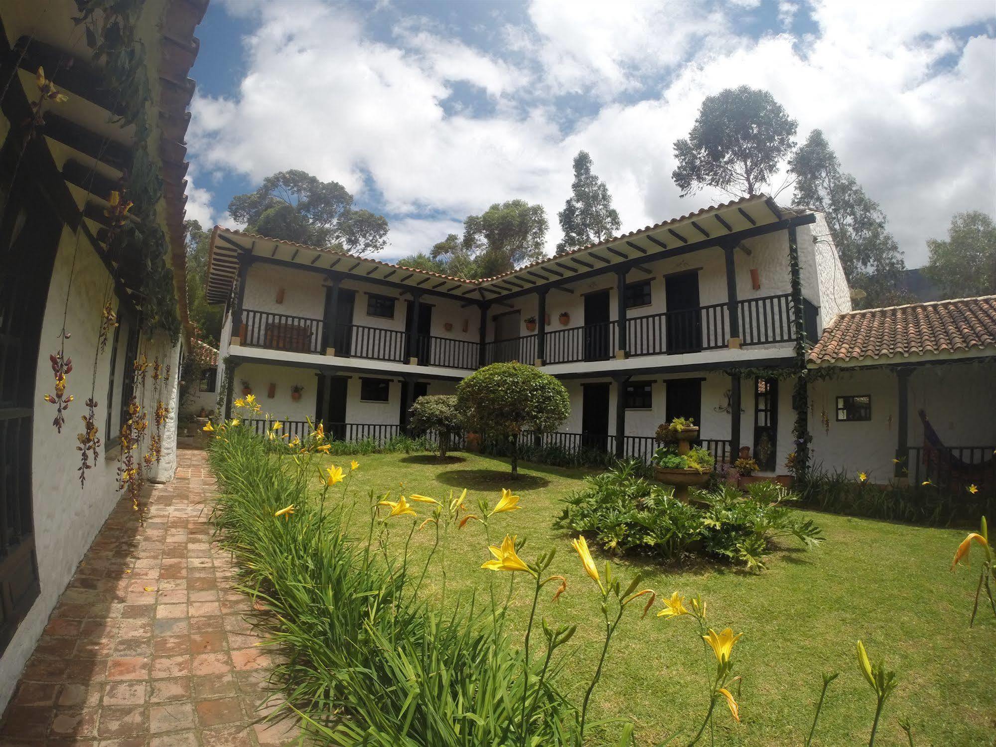 Casa San Nicolas Villa de Leyva Esterno foto