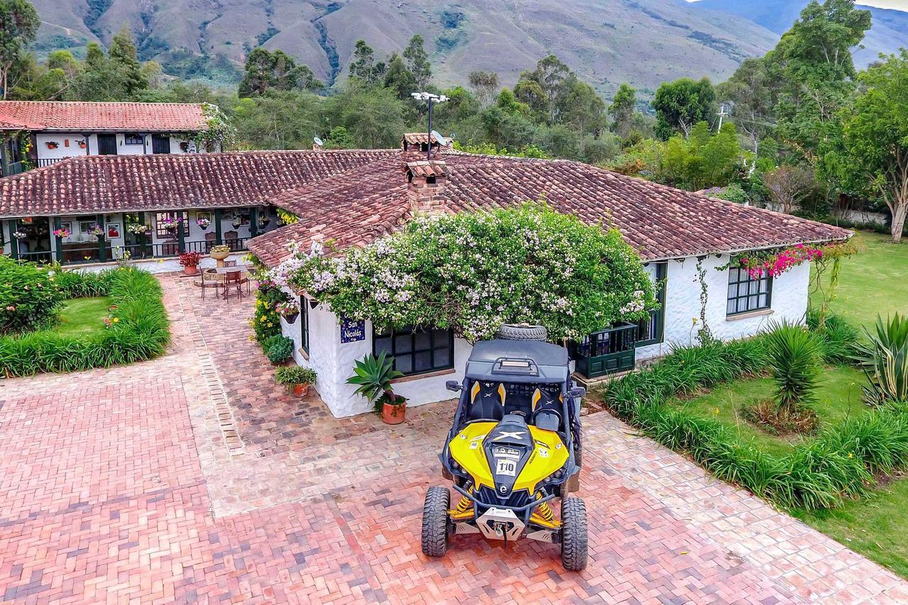 Casa San Nicolas Villa de Leyva Esterno foto